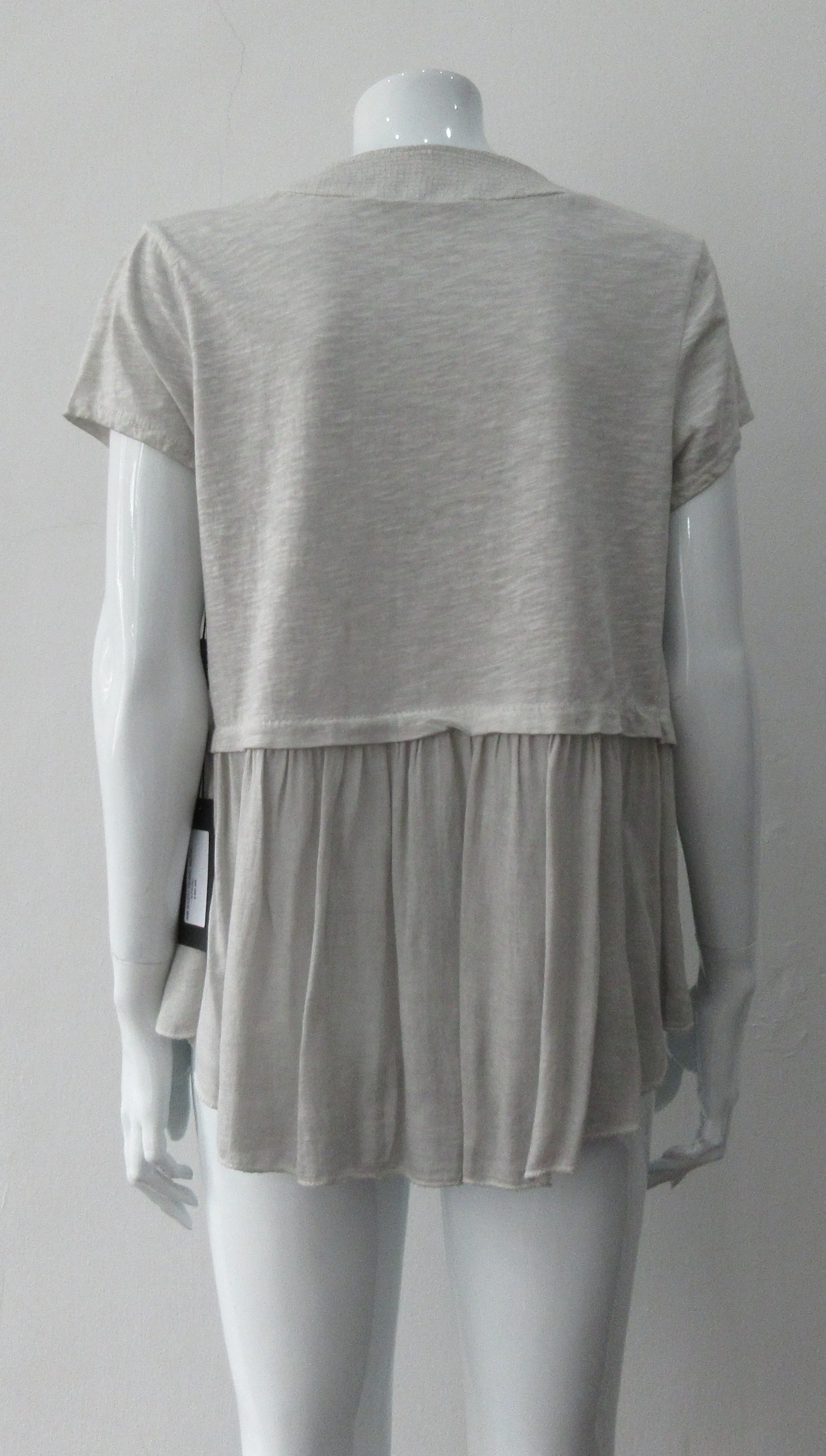 20ANG02 -Angela Mara Basic Cardigan Pearl Beige