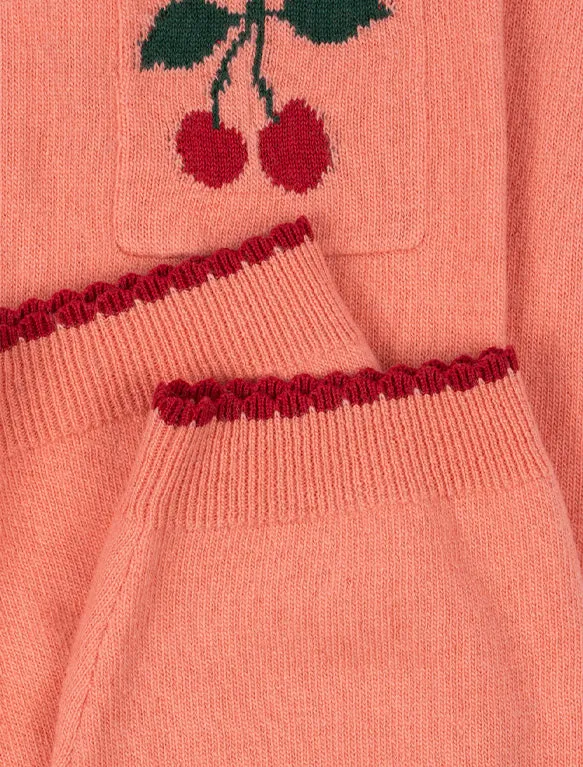 Alexa Knit Pants in Powder Pink