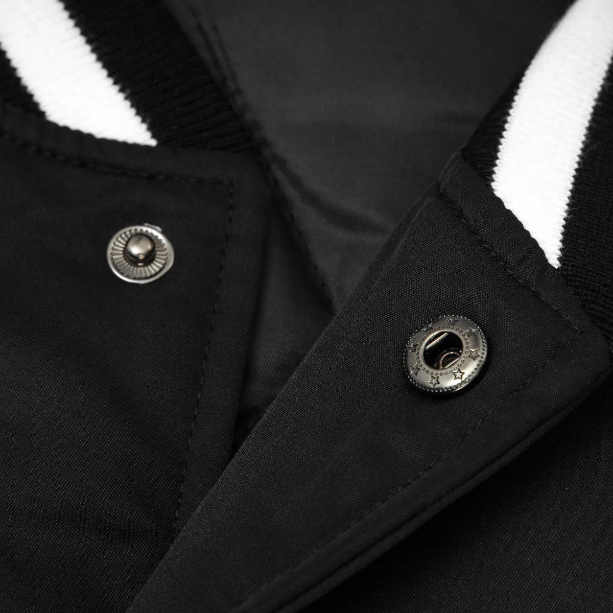 AlphaRex AREX Black Baseball Jacket