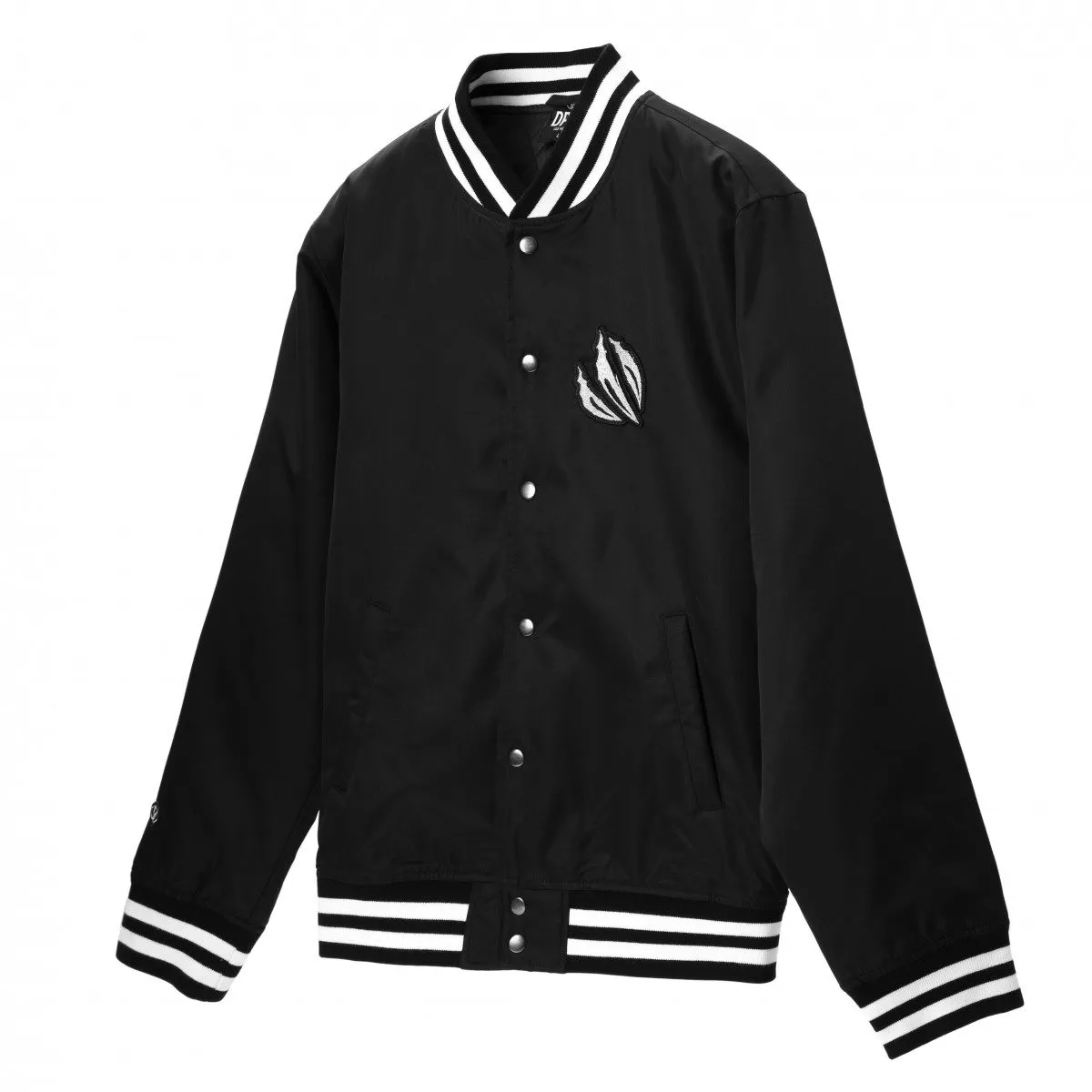 AlphaRex AREX Black Baseball Jacket