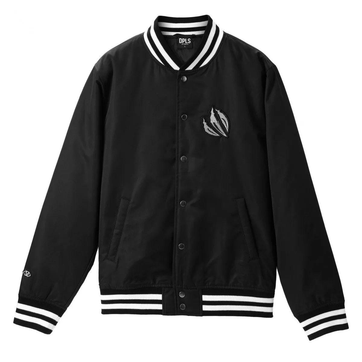 AlphaRex AREX Black Baseball Jacket