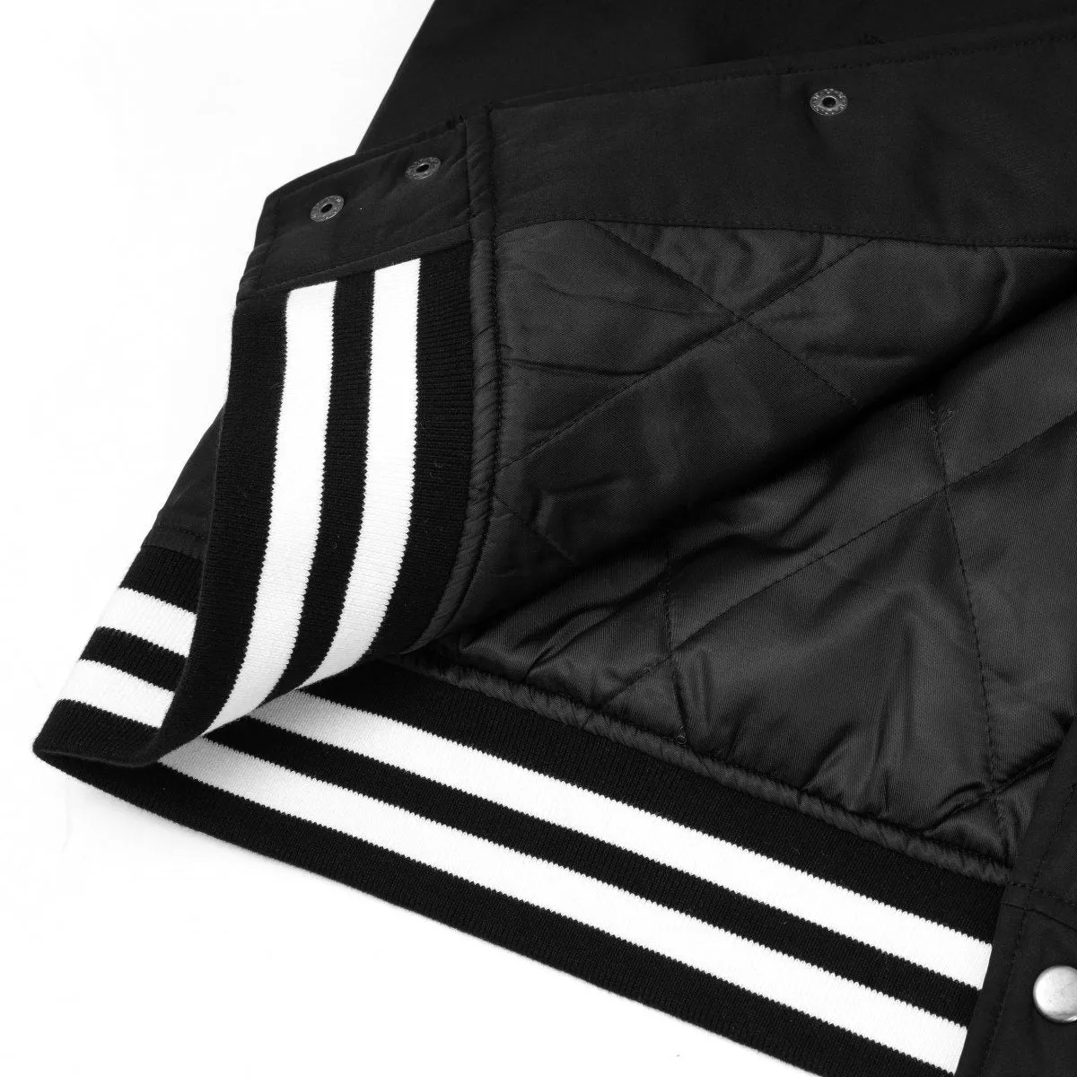 AlphaRex AREX Black Baseball Jacket