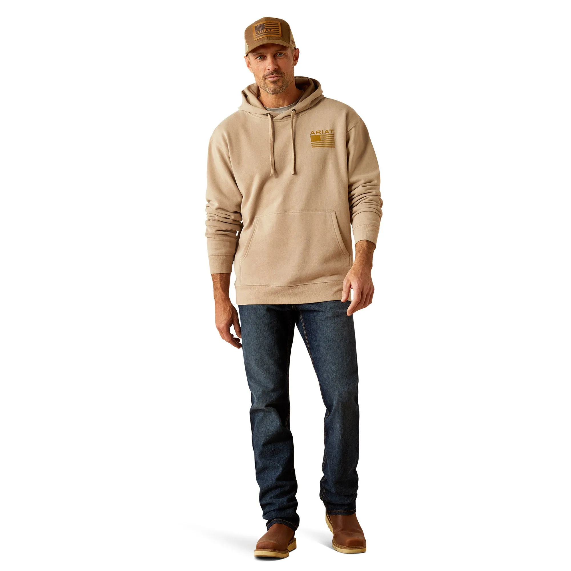 Ariat Men's Camo Hex Hoodie