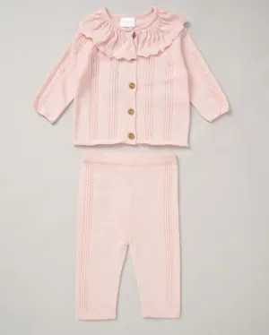 Baby Girls Knitted 2 Piece Outfit