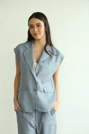 Blessy Linen Blazer