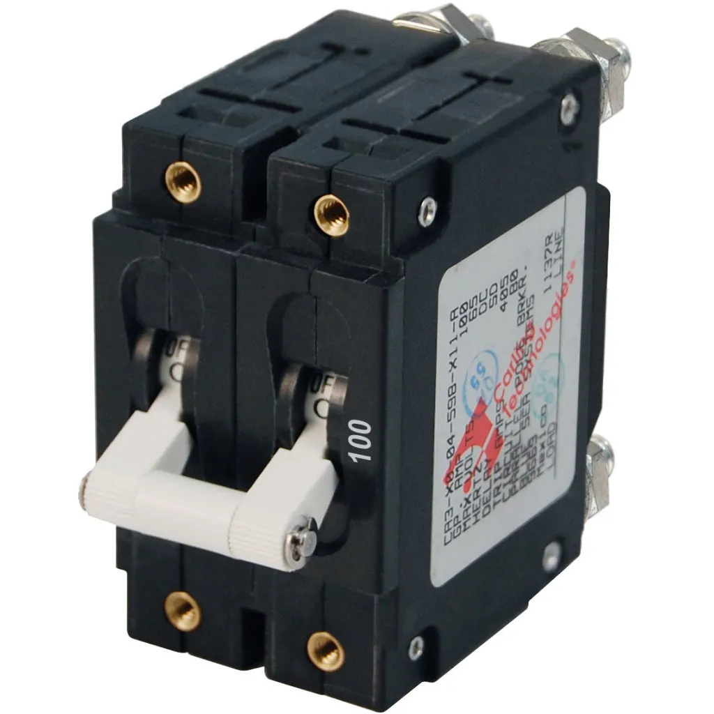 Blue Sea 100A White C-Series Circuit Breaker