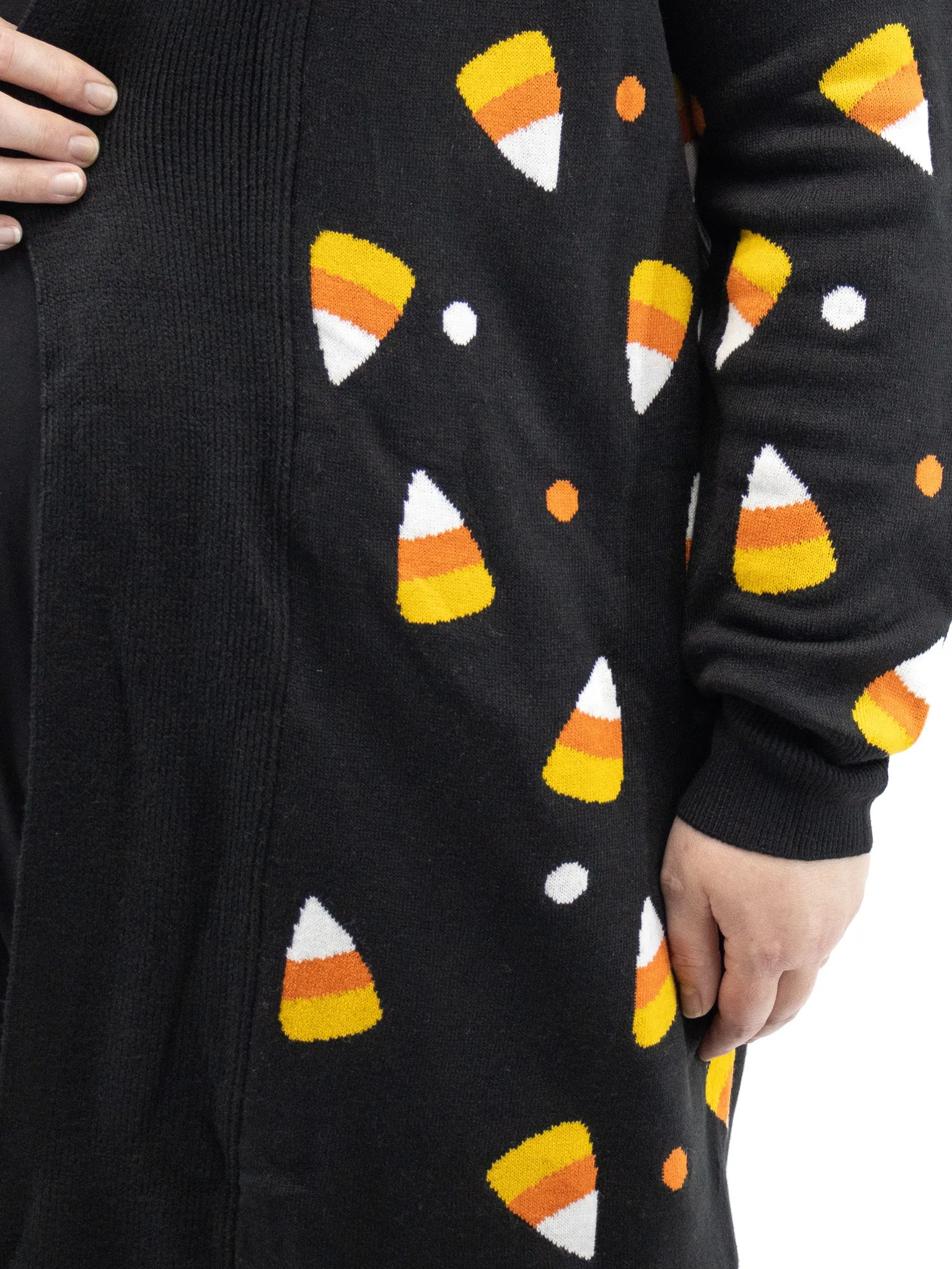 Candy Corn Cardigan BACKSTITCH BRUJA (ONLY 3X/4X LEFT)