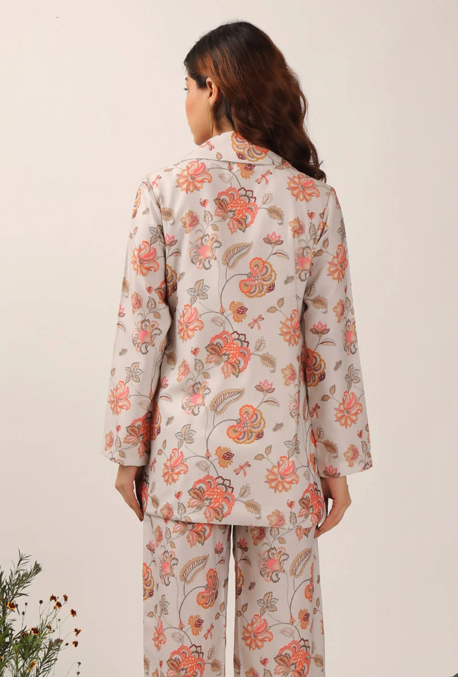 Cara Floral Chintz Summer Blazer