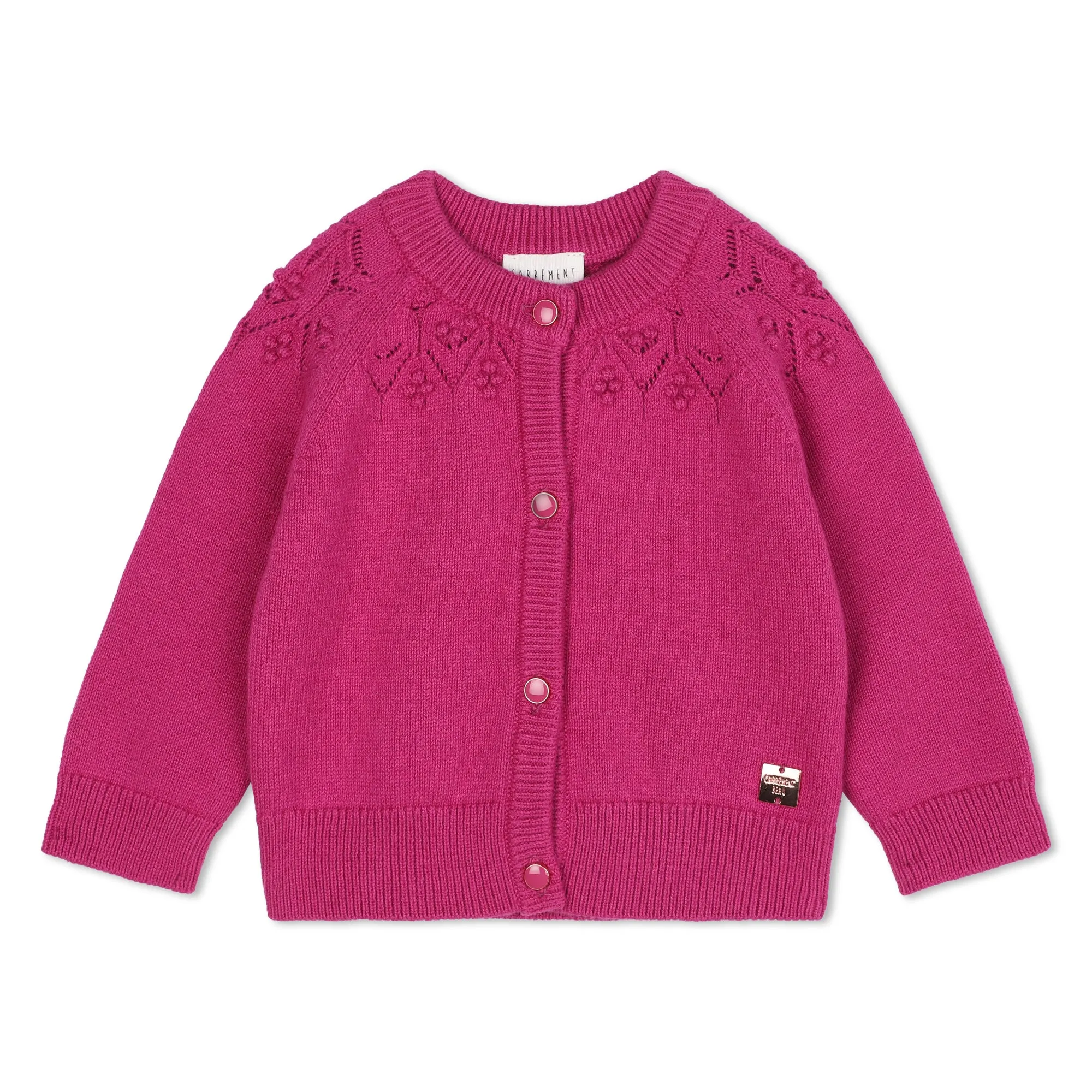 Carrement Beau Cardigan - Fuschia