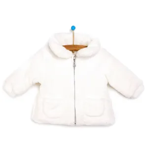 Cassiope Newborn Little Star Welsoft Cardigan - Ecru