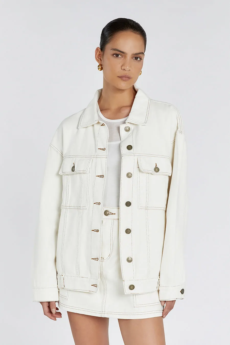 COLTON OVERSIZED TRUCKER JACKET