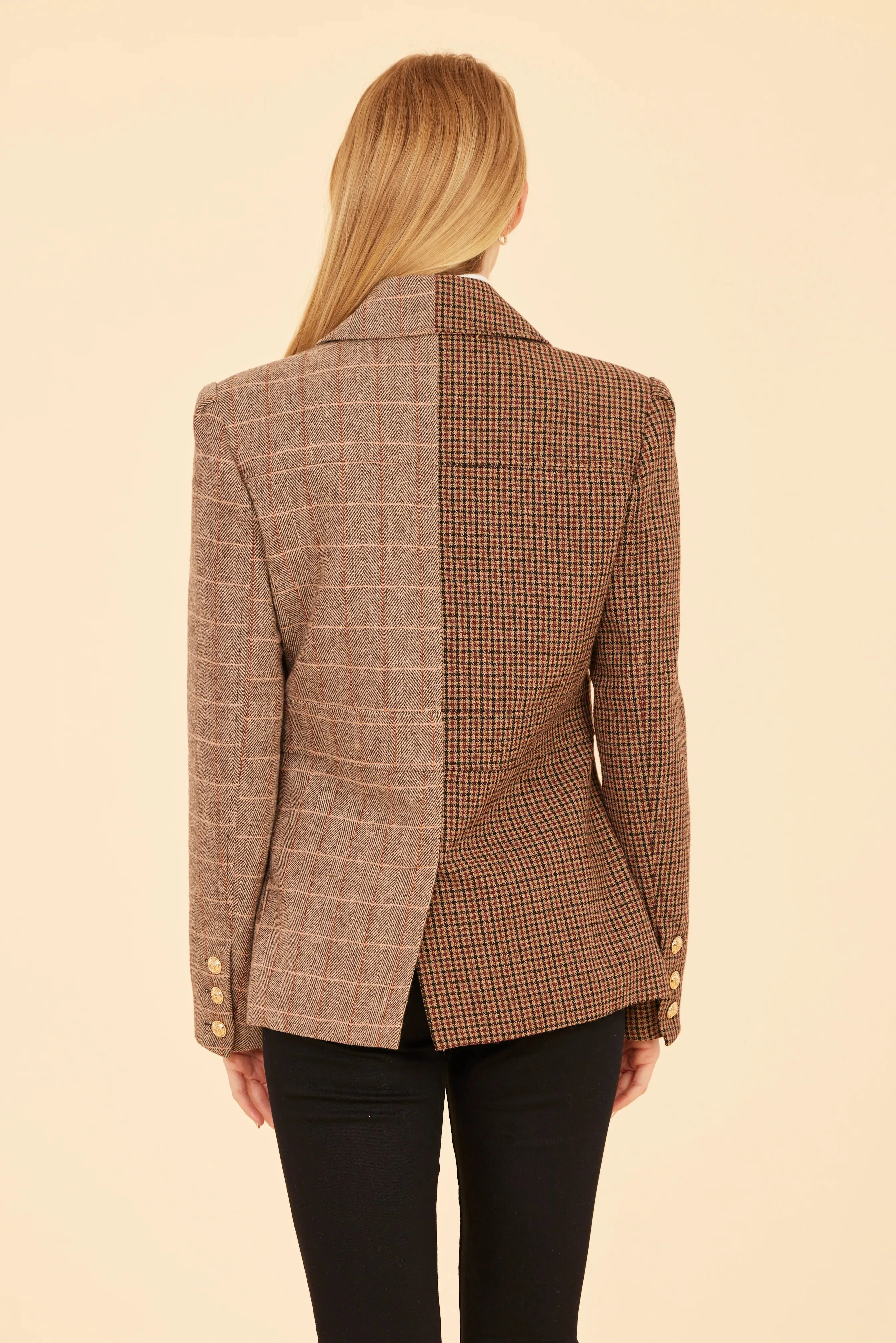 Dolce Cabo Horsebit Blazer - Brown Multi