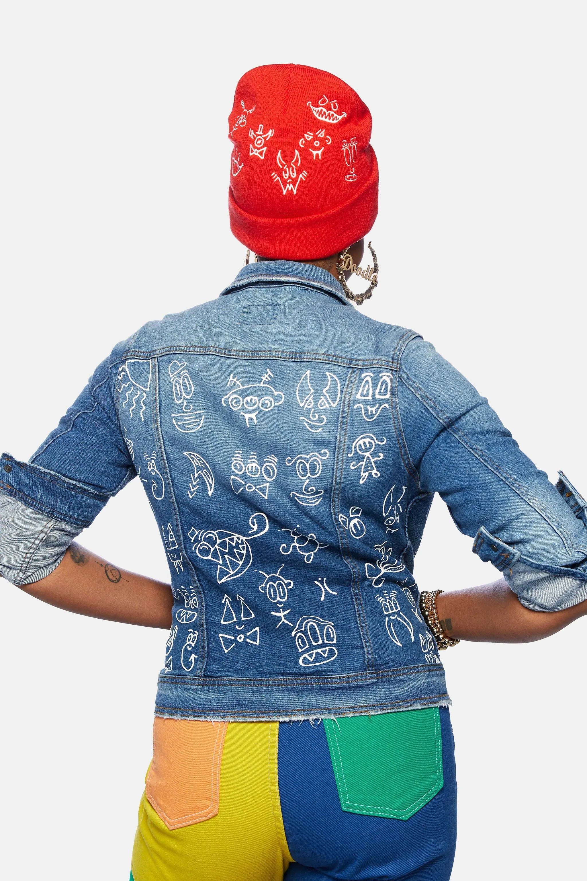 Doodleverse Jacket in Denim