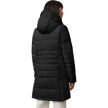 Down parka Lorette Black Label - women's Canada Goose, black