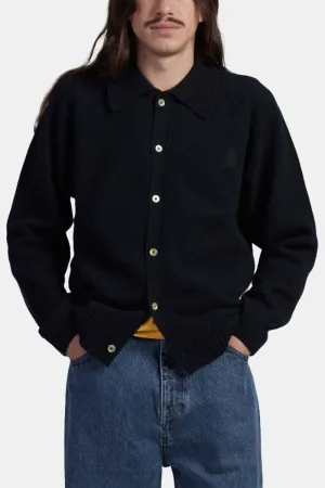 Edwin Mars Polo Cardigan (Navy)