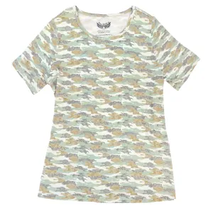 Faded Camo Women's Tee