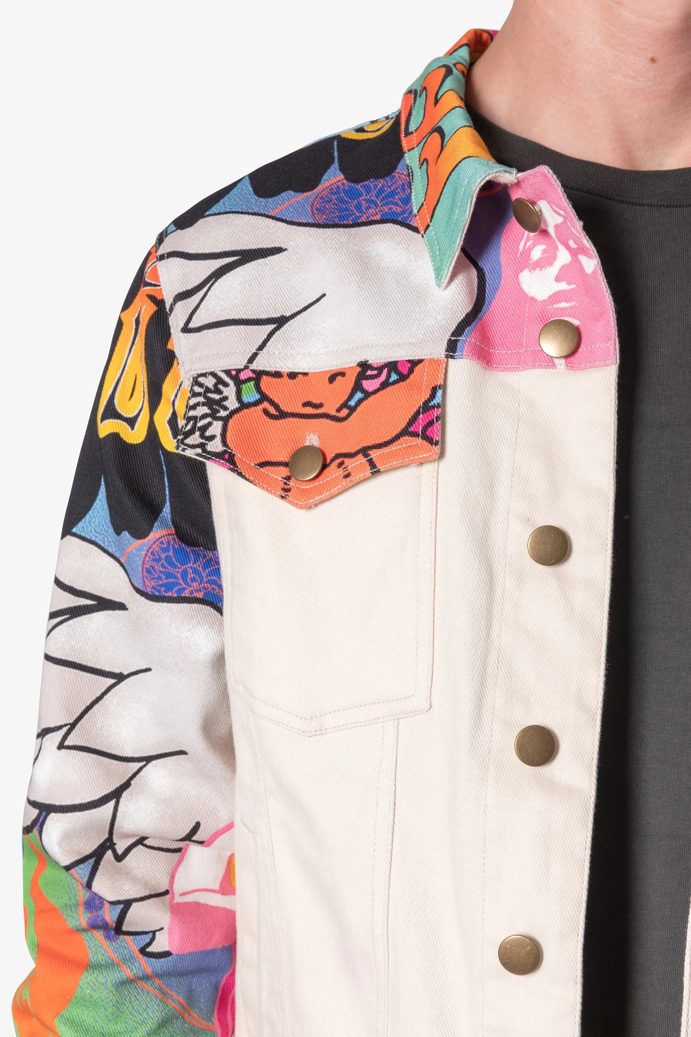 Festival Trucker Jacket - Multi