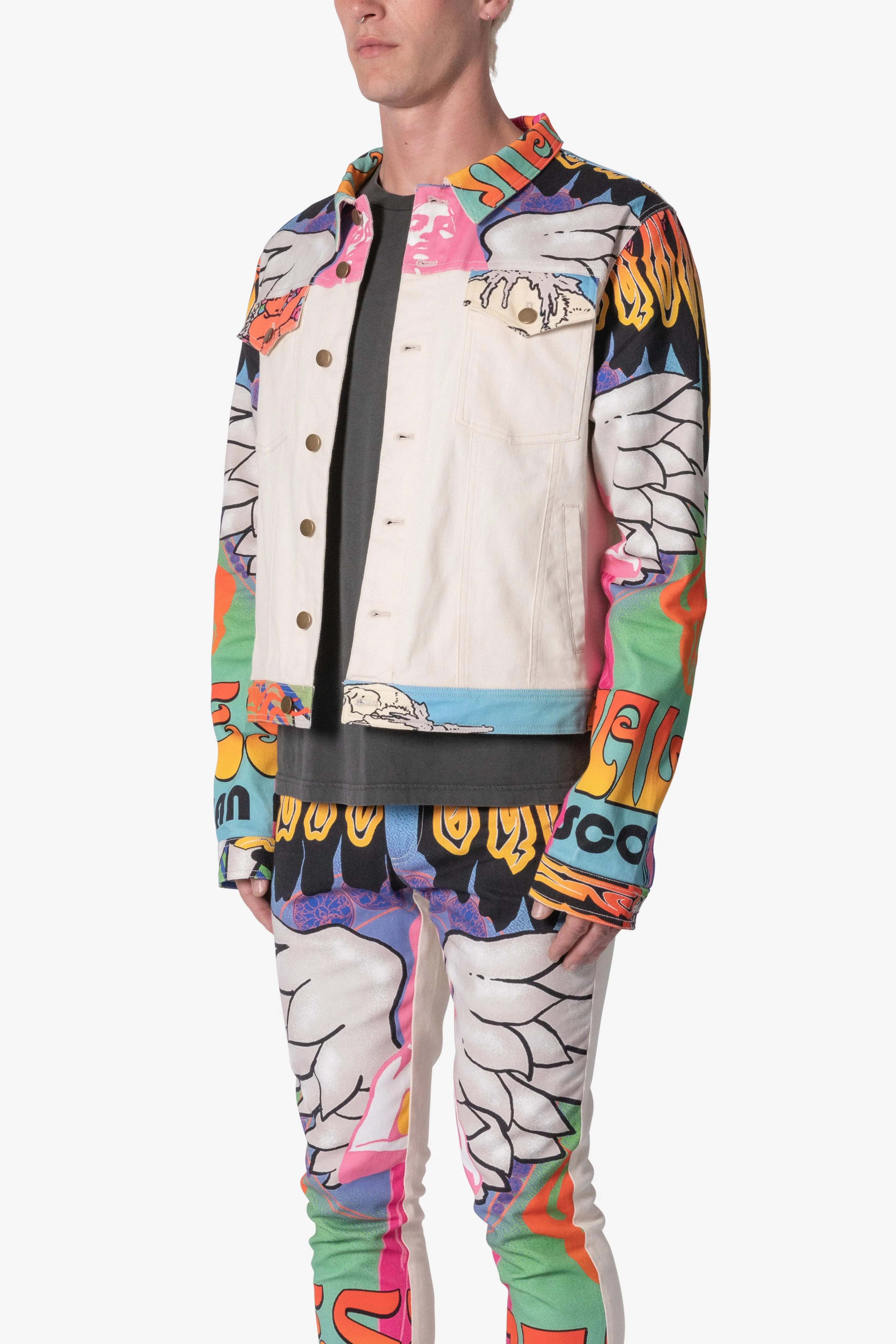 Festival Trucker Jacket - Multi