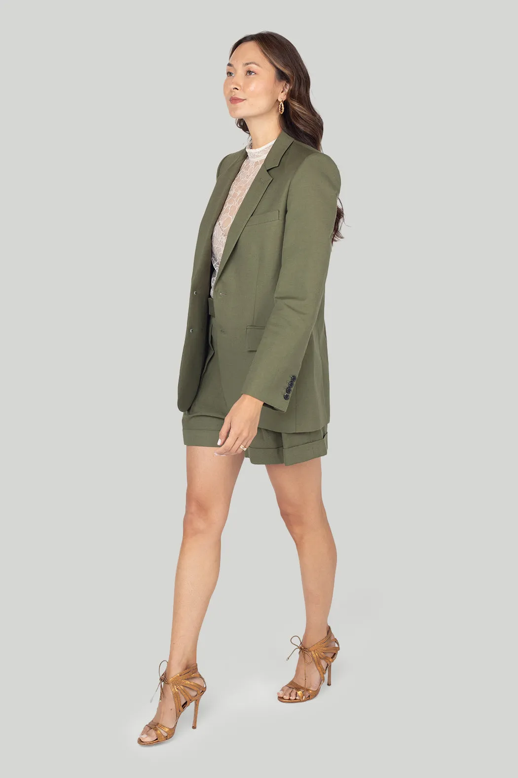 Frame - Everyday Blazer in Military Green