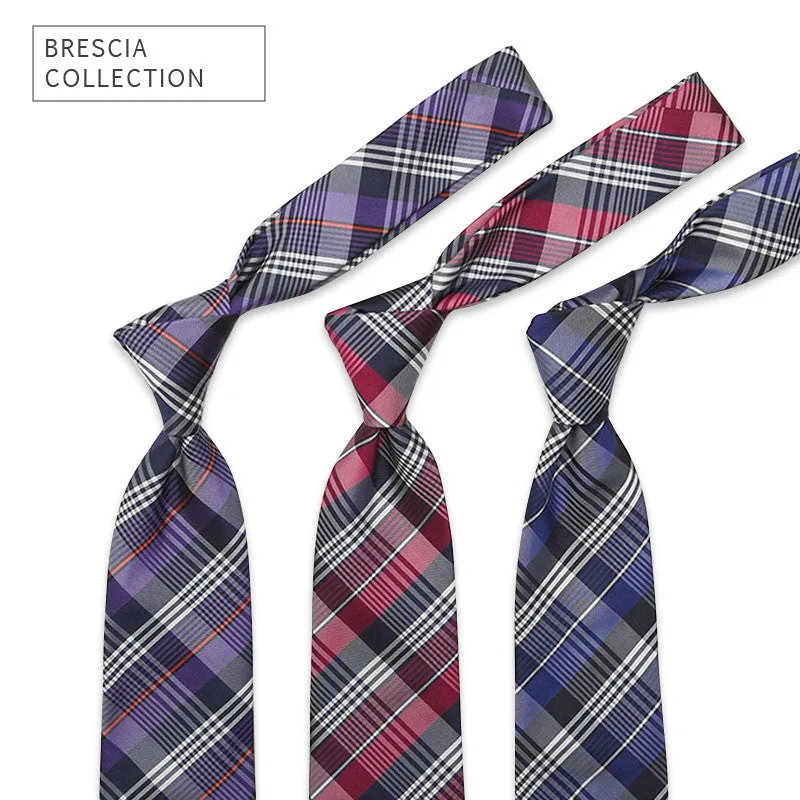 Fuchsia Brescia Silk Tie