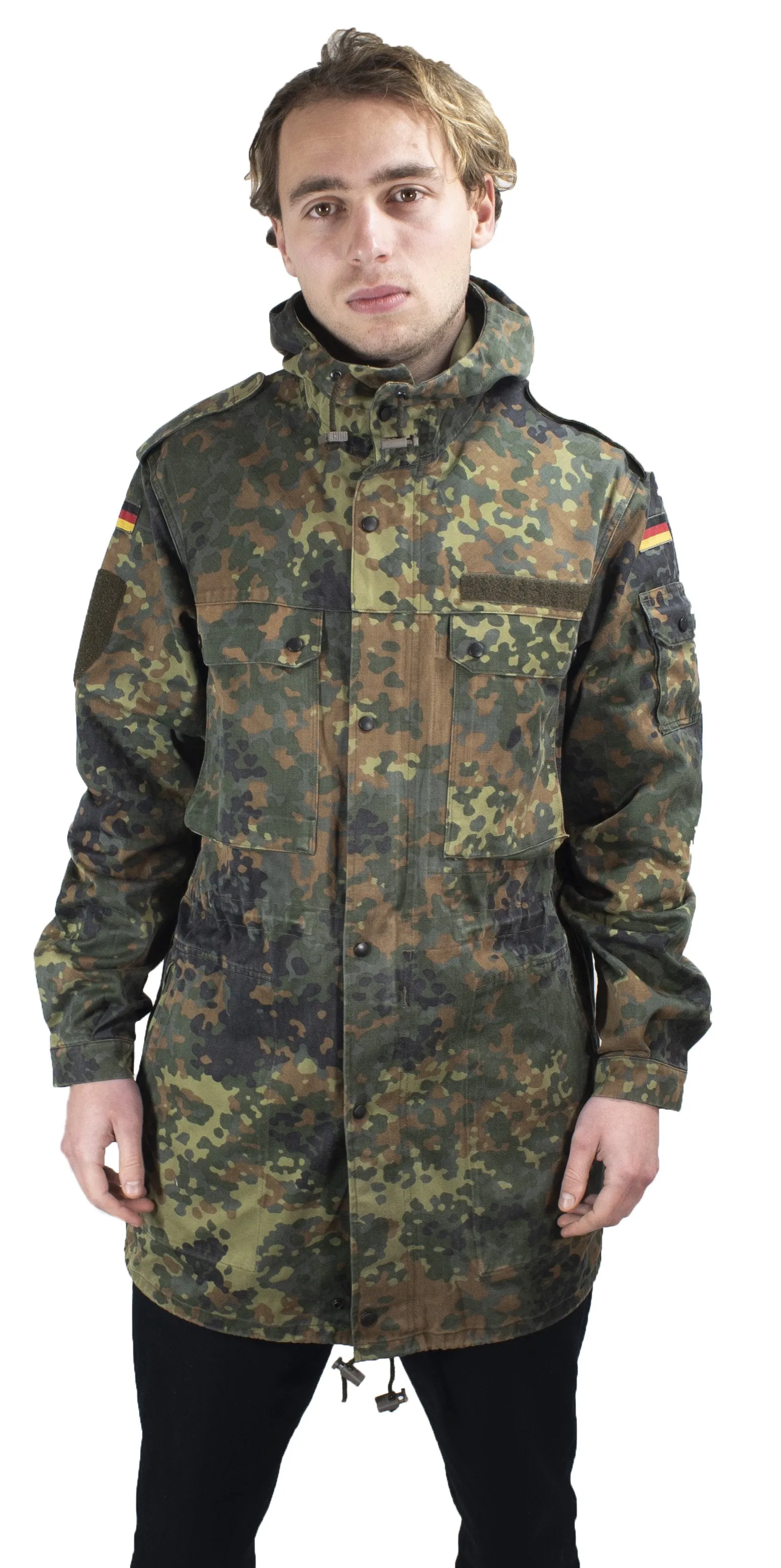 German Army - Vintage - Flecktarn Parka - Grade 1