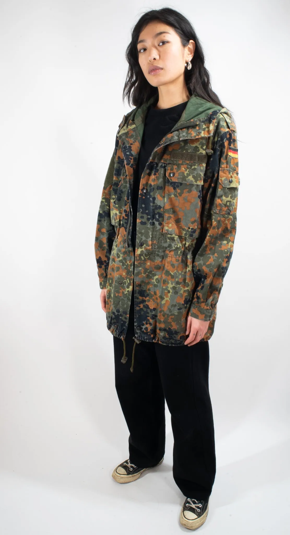 German Army - Vintage - Flecktarn Parka - Grade 1