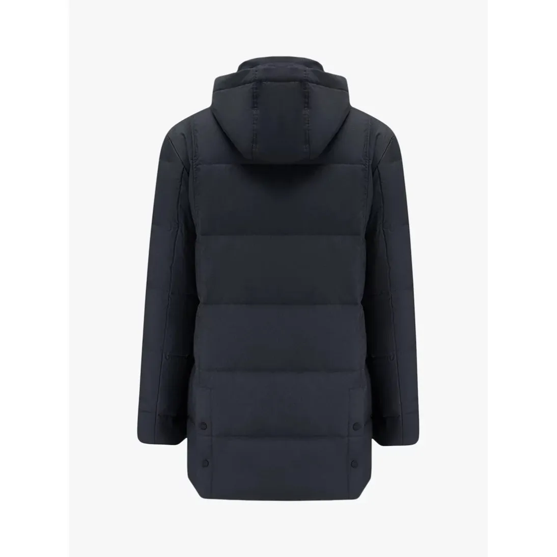 Guards London Stonehouse Recycled Duck Down Coat Navy