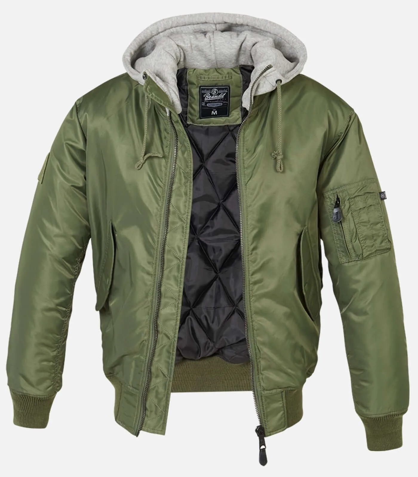 Hooded MA1 Bomber Jacket