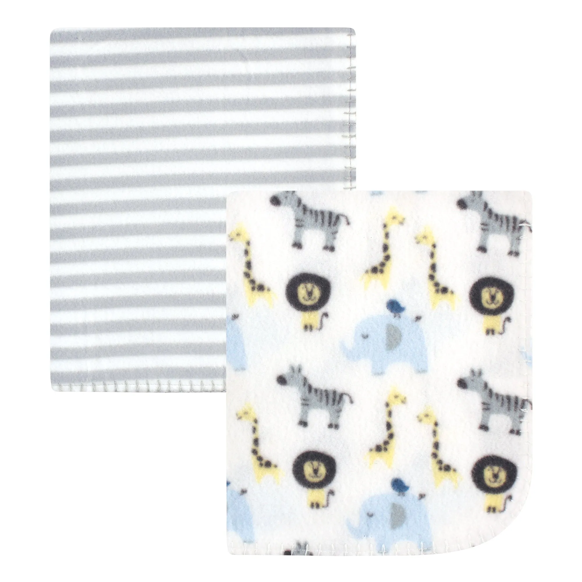 Hudson Baby Fleece Blankets, Safari