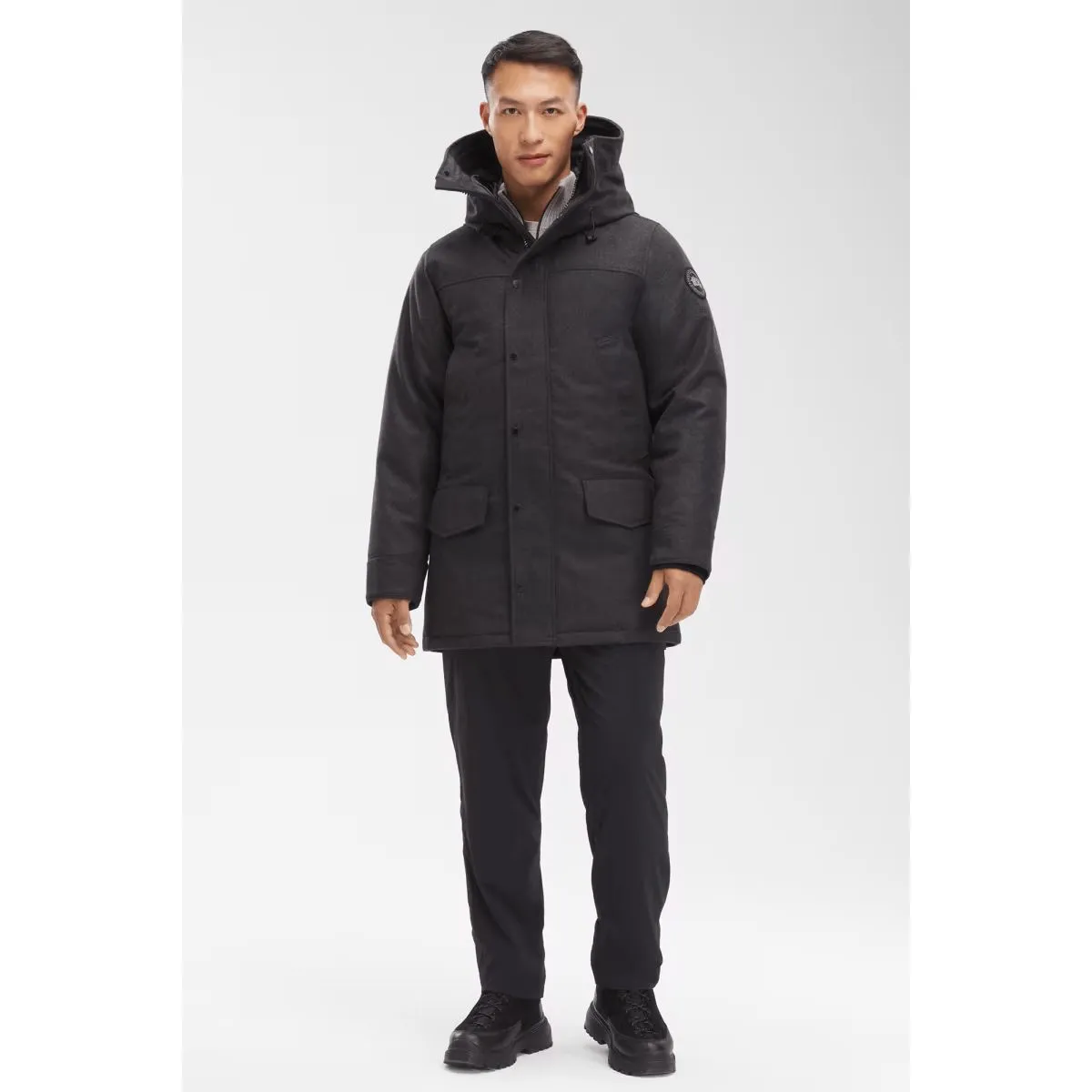 LANGFORD PARKA - WR / CARBON MELANGE