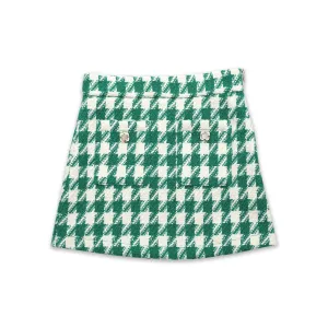 Lauren Houndstooth Skirt