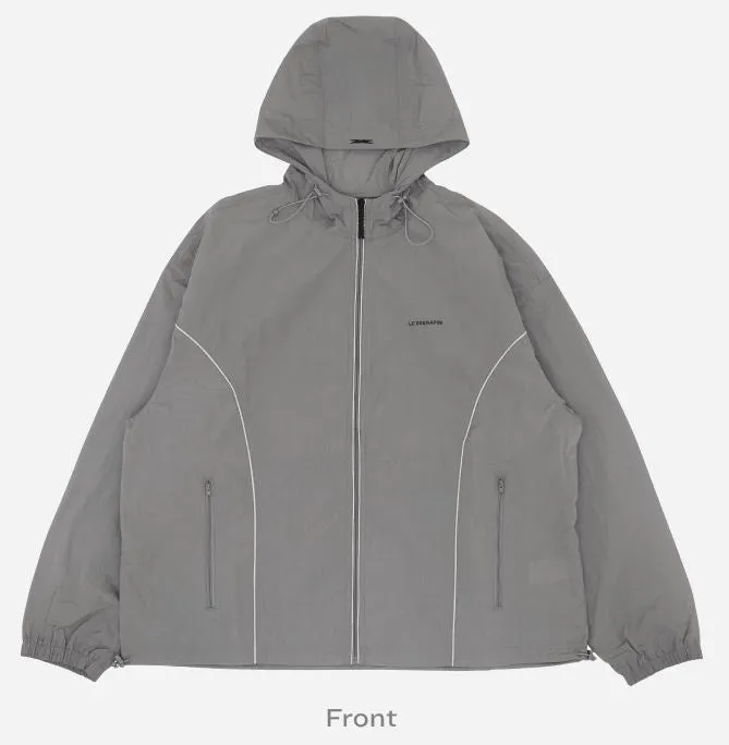 LE SSERAFIM WIND BREAKER  (GREY) S-M/L-XL