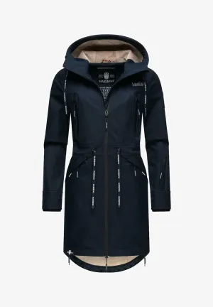 Marikoo fitted parka, blue