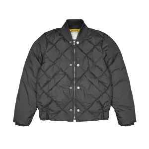 Men's Baseball Down Jacket Quilted A1 Bomber Military Safari Style