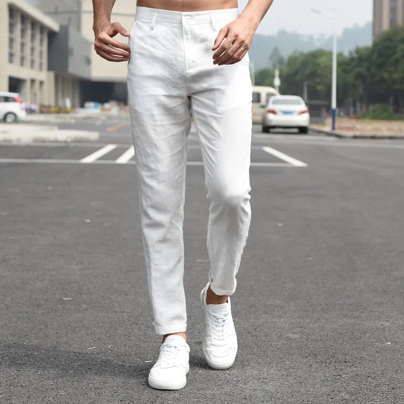 Men's Breathable Linen Pants