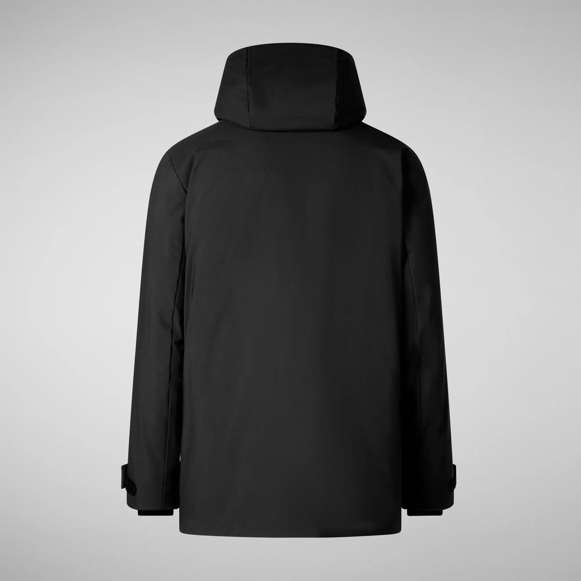 Men's  hooded parka Wilder in black