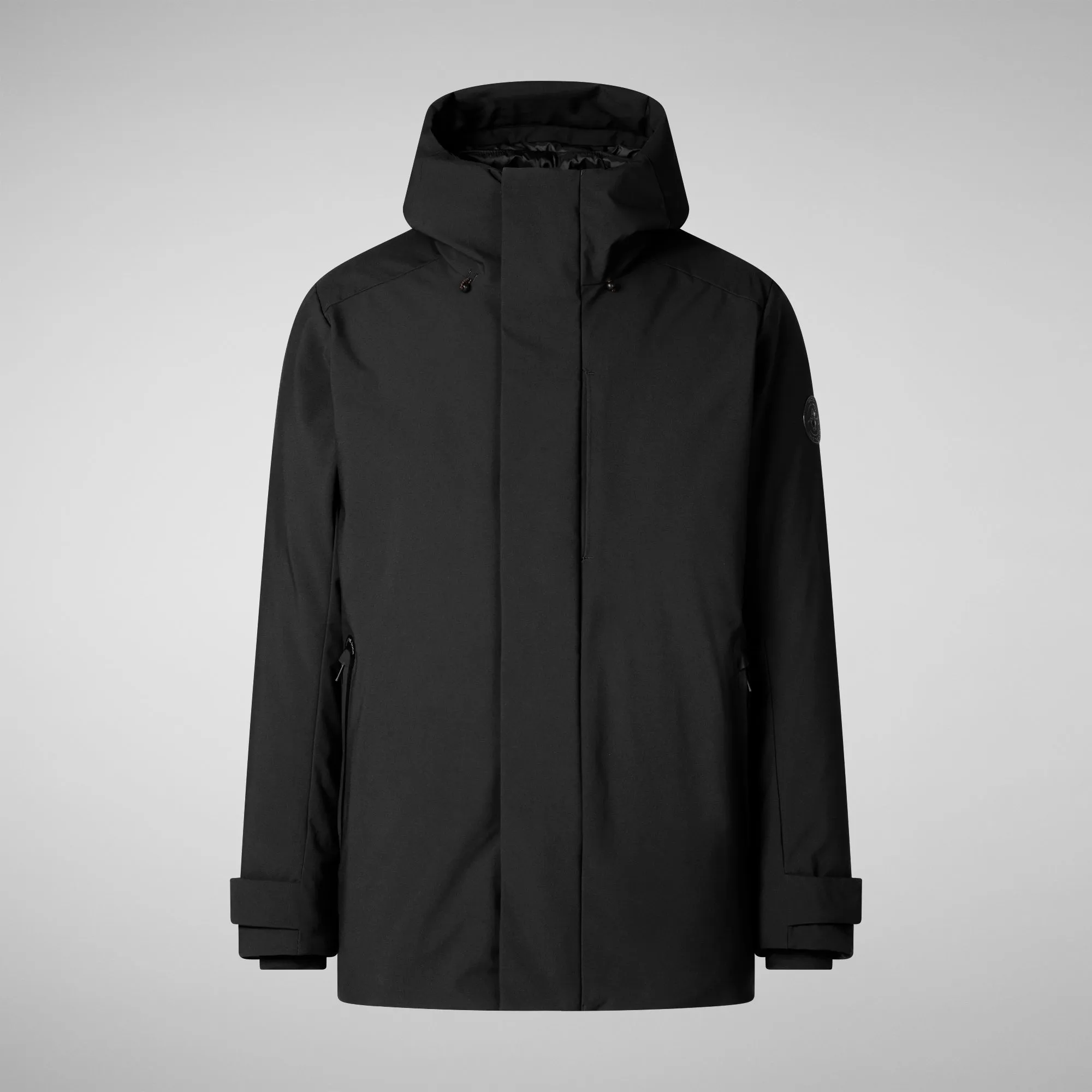 Men's  hooded parka Wilder in black