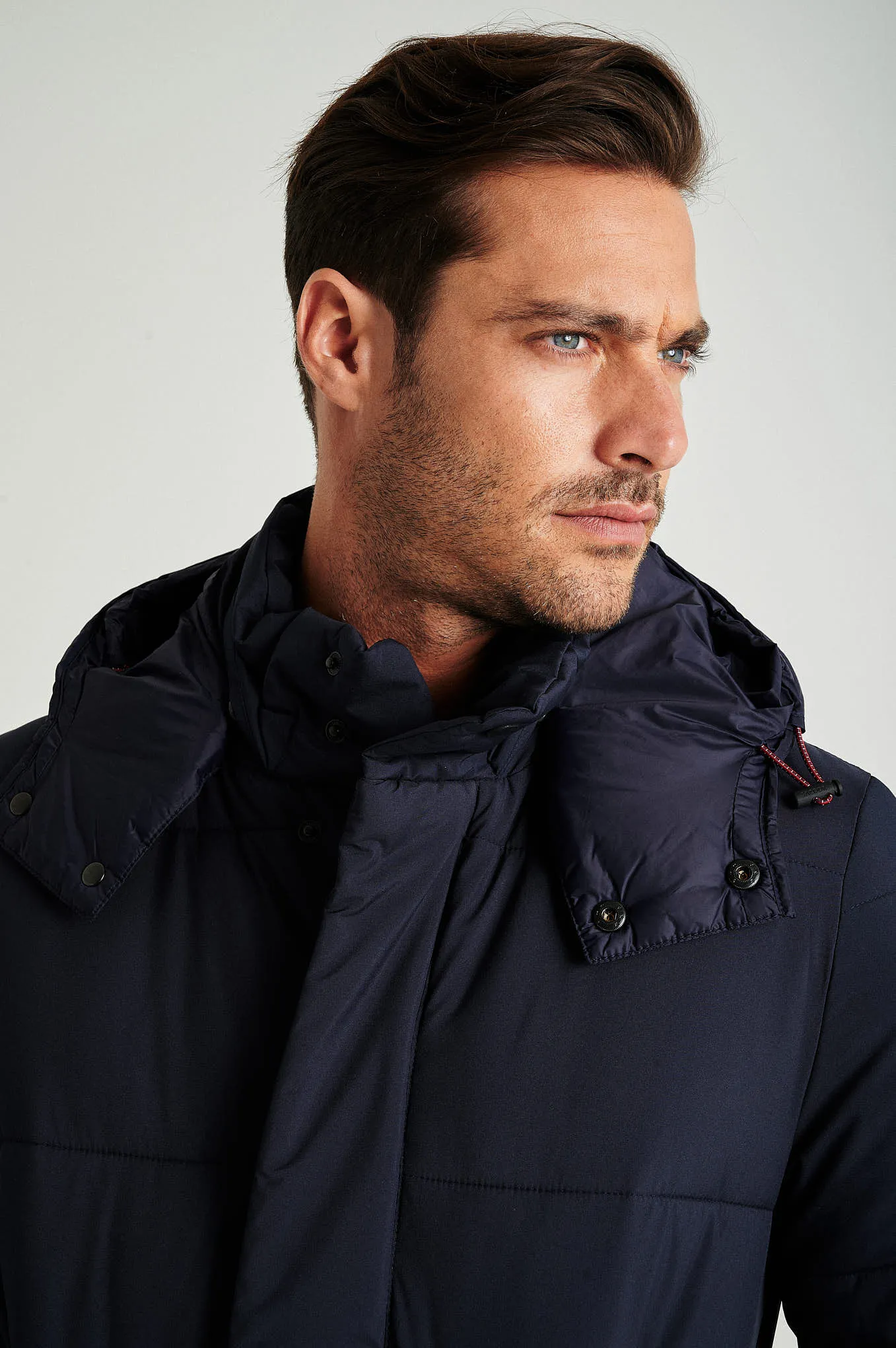 Men's recycled puff parka