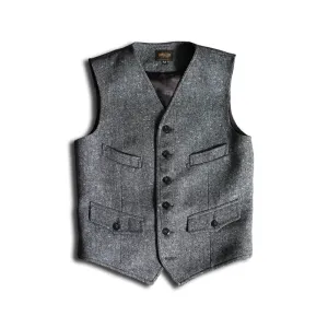 Men's Safari Tweed Vest Sleeveless Jacket - Vintage Casual Costume