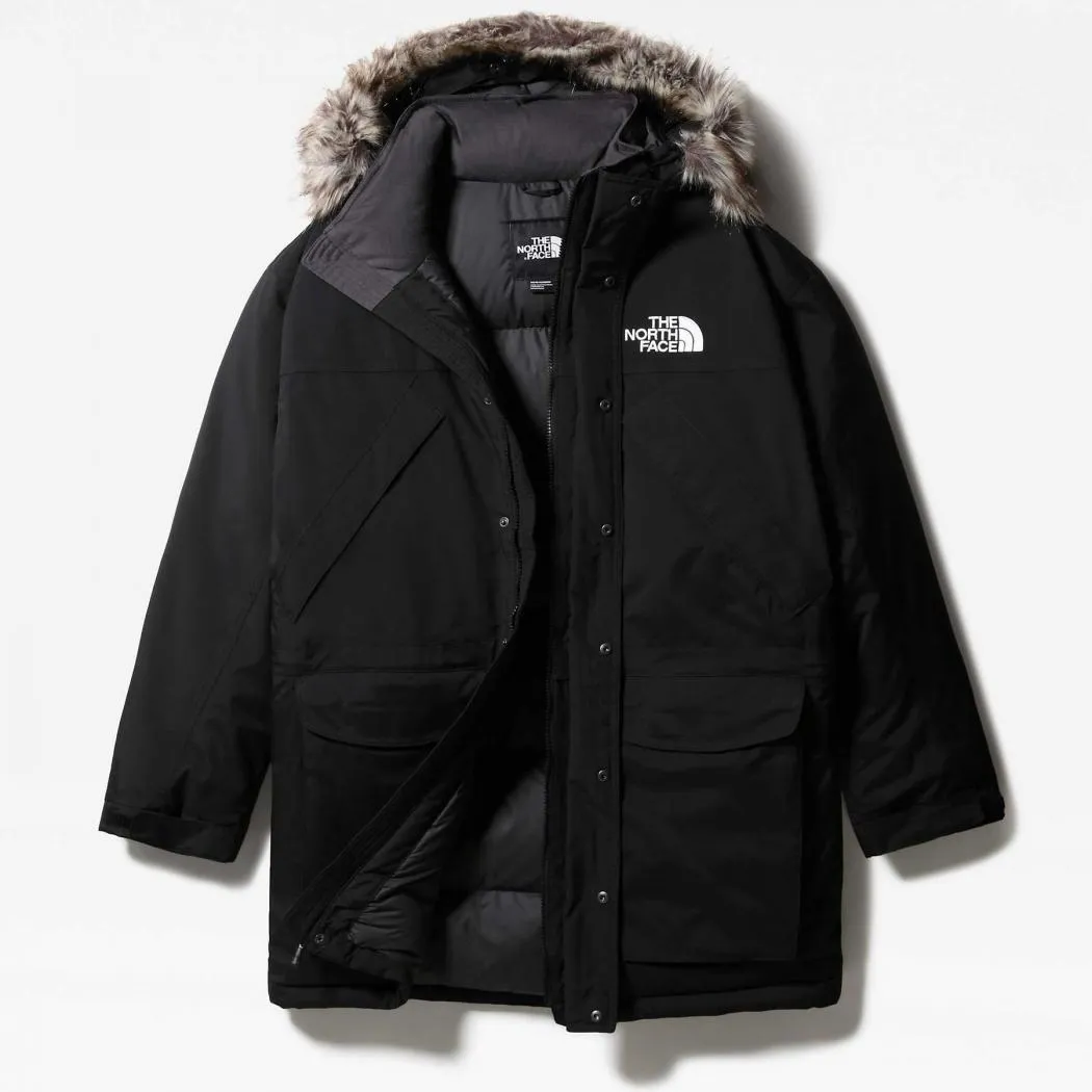 Men's The North Face New Peak Parka Jacket - Black