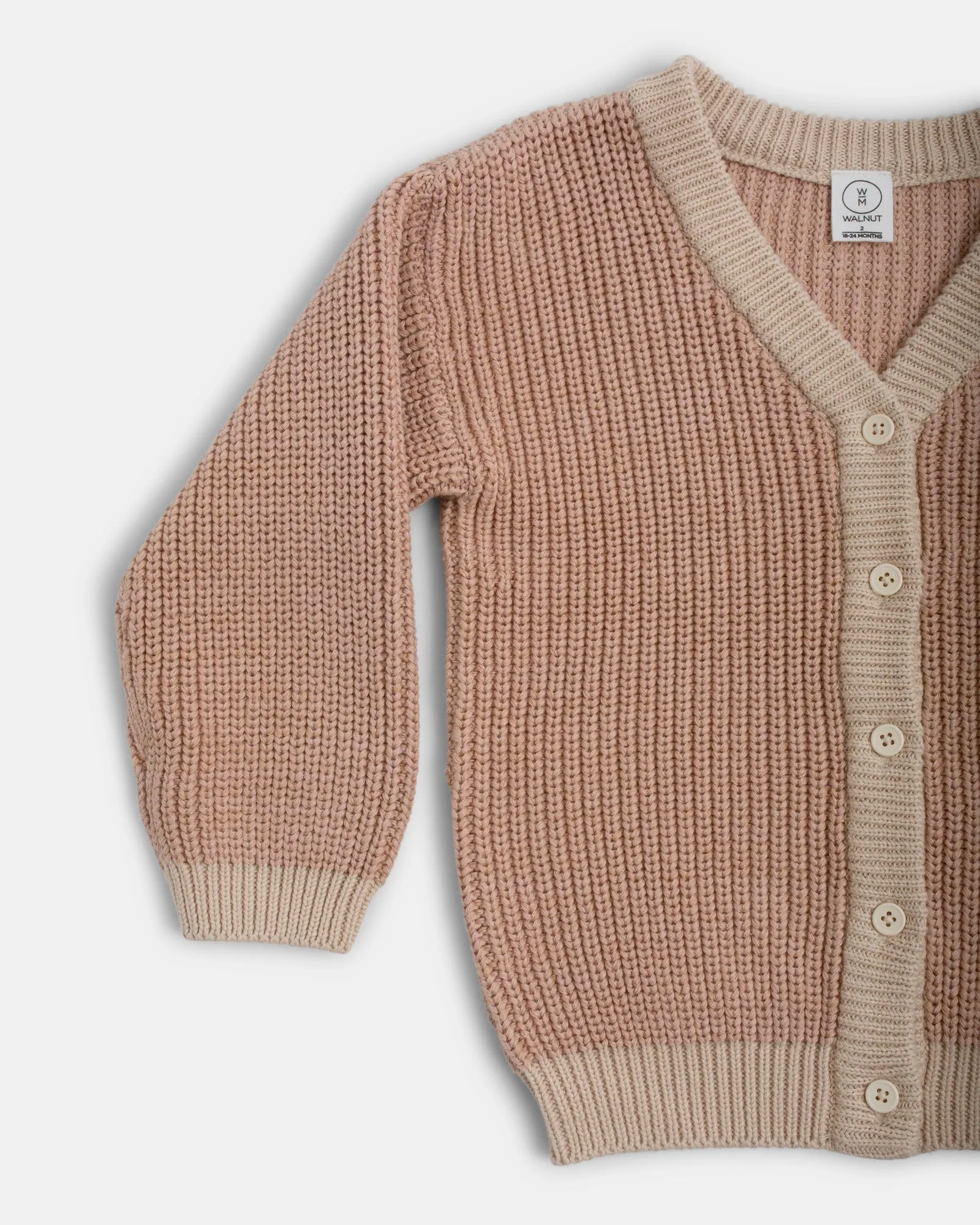 Perry Cardigan - Tea Rose