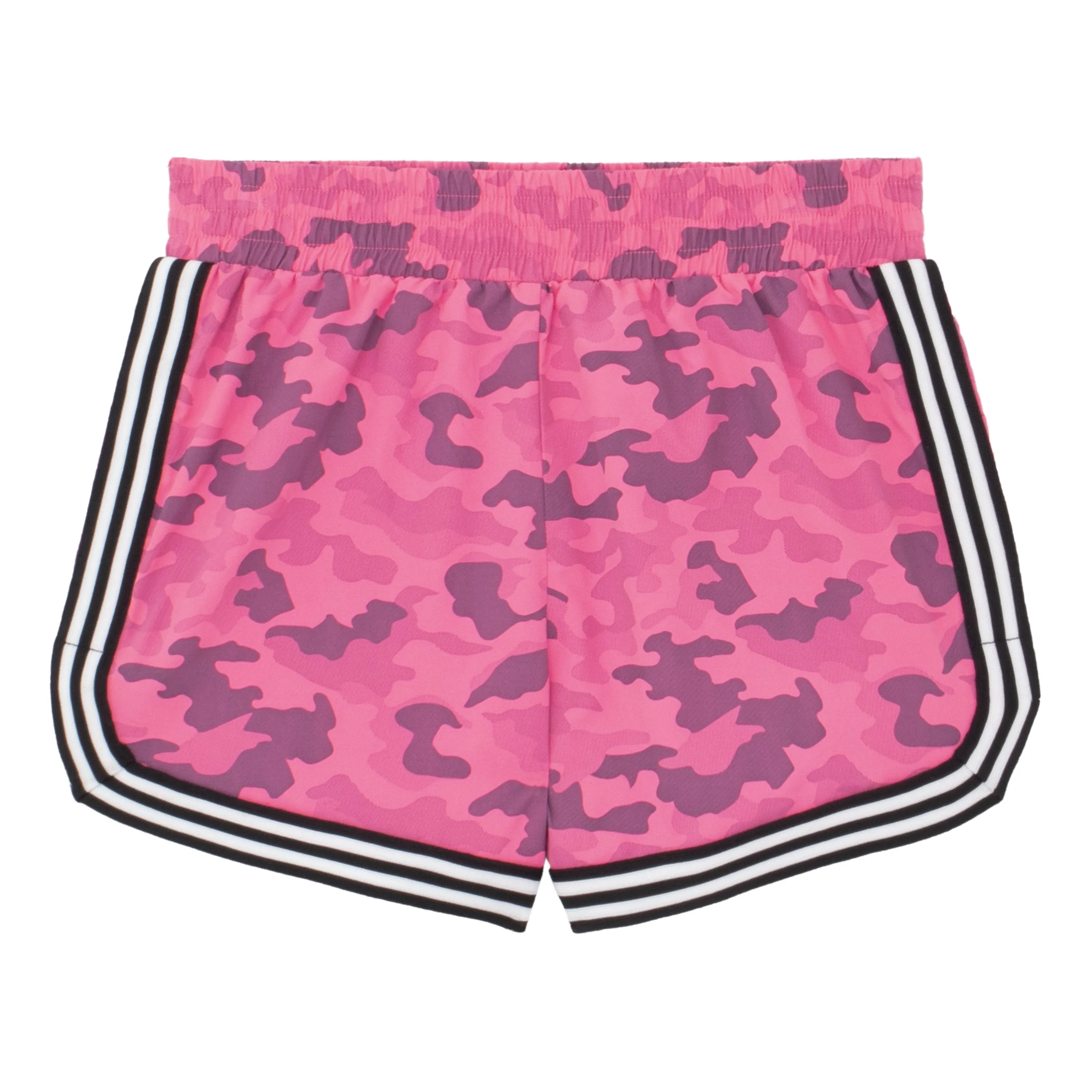 Pink Camo Track Short