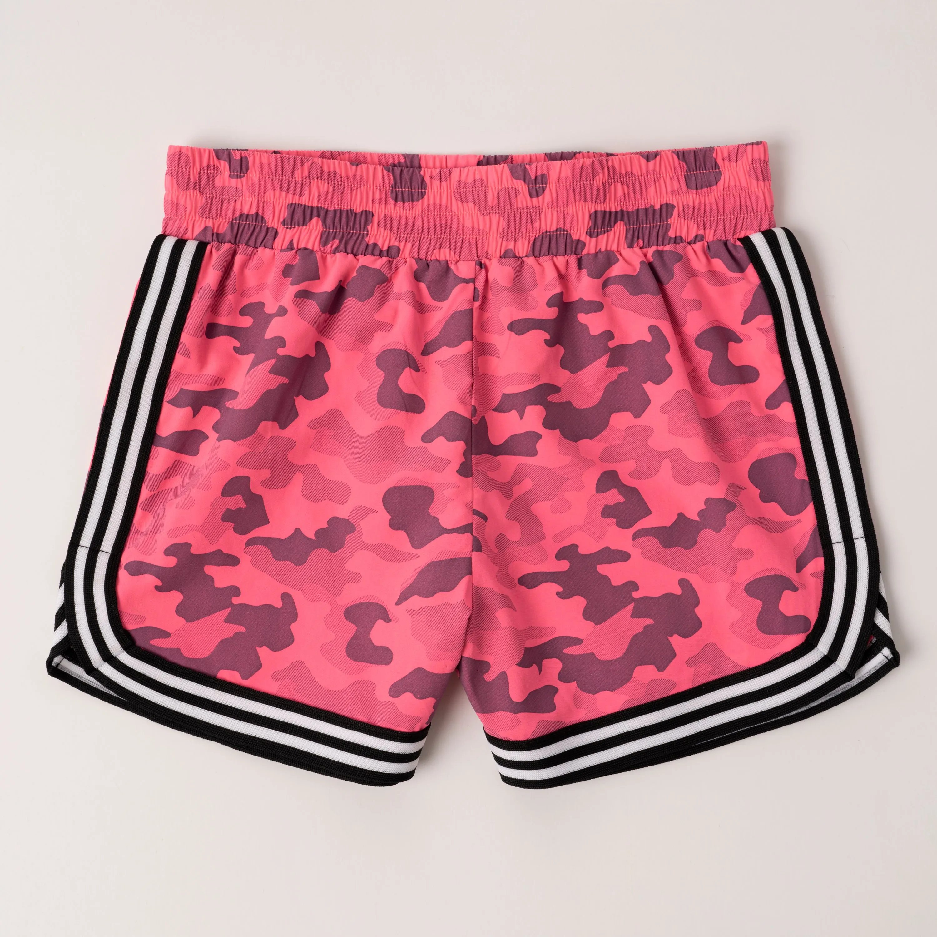 Pink Camo Track Short