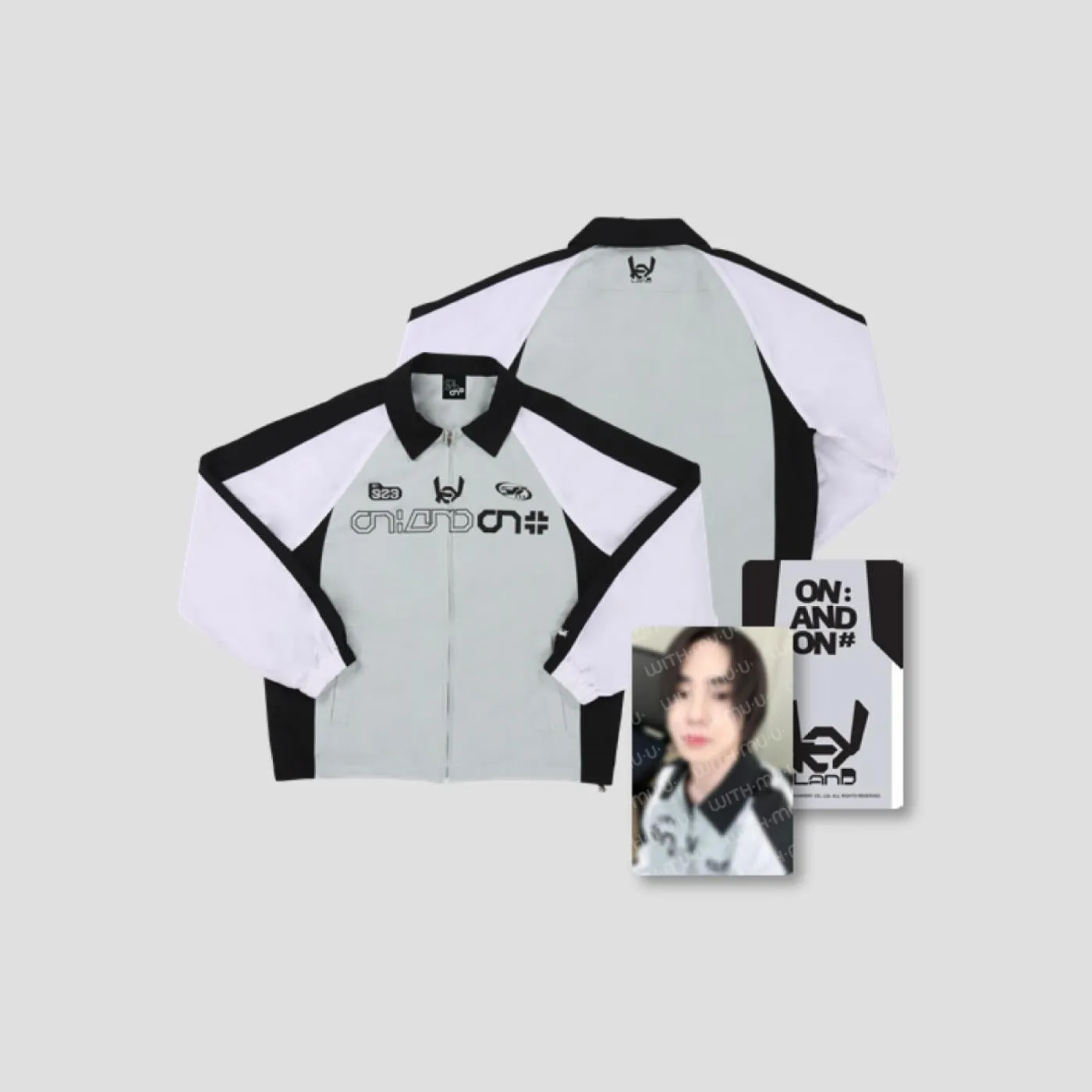 (PRE-ORDER) KEY - [2024 KEYLAND ON : AND ON #] OFFICIAL MD WIND BREAKER SET