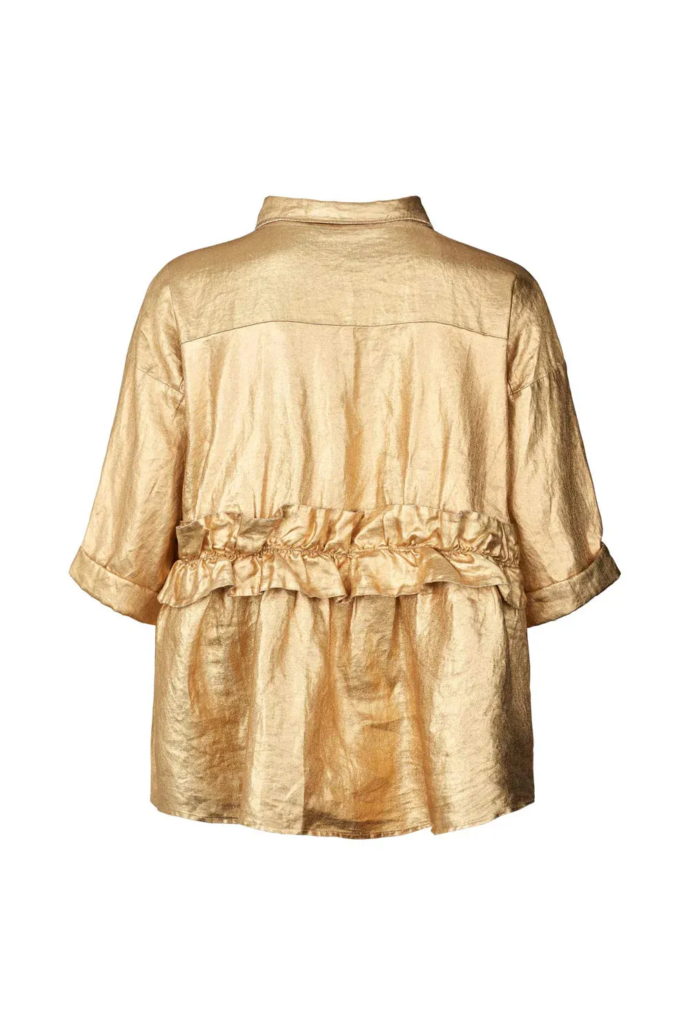 Rabens Saloner Paige Jacket in Gold