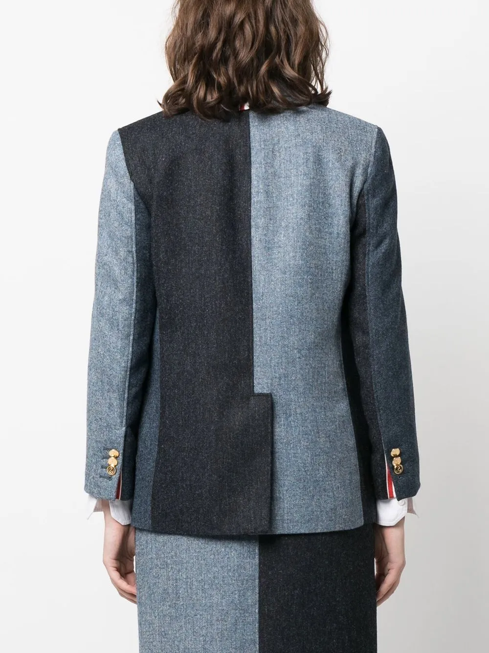 Thomas Browne Donegal tweed blazer