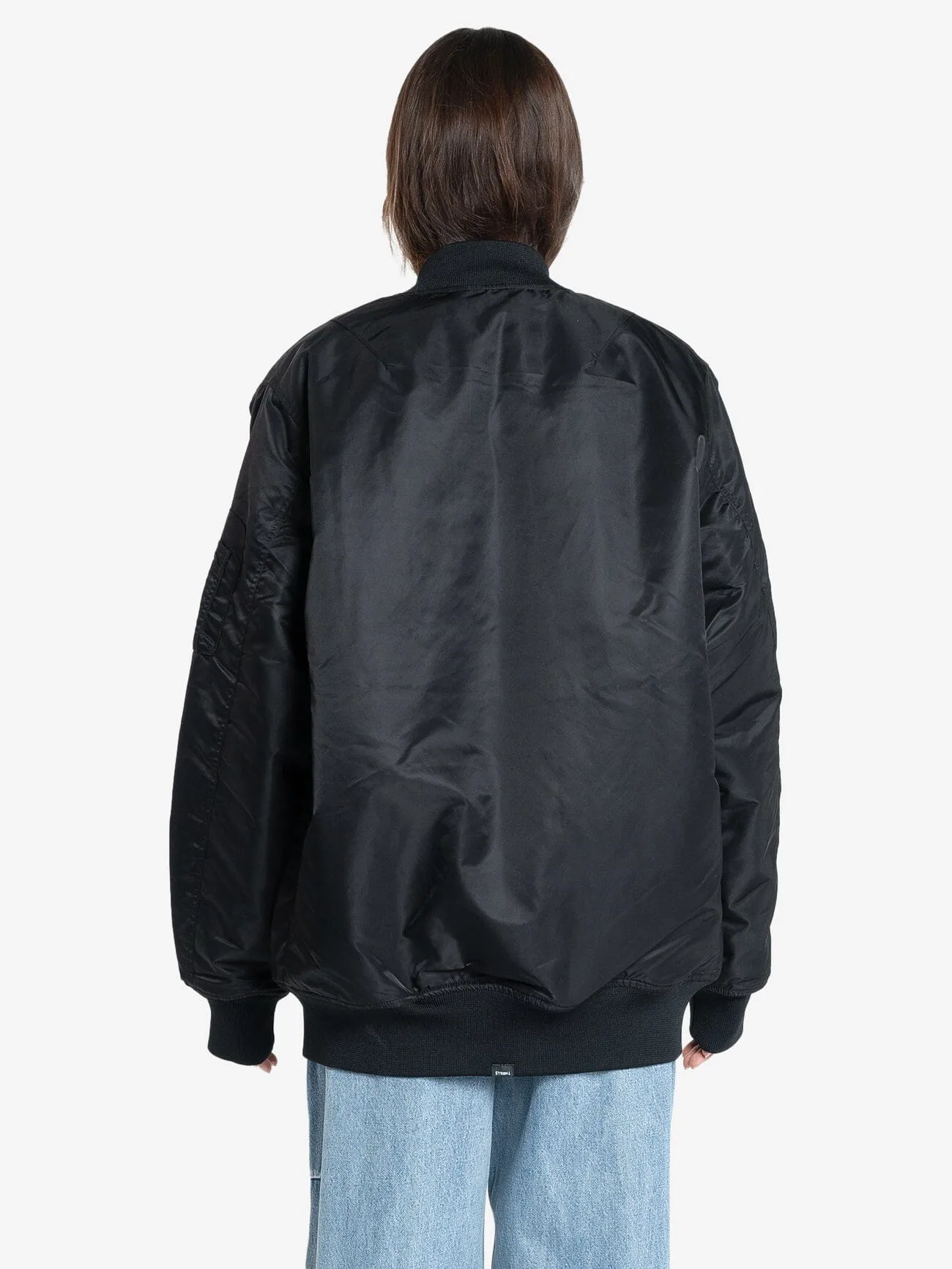 Thrills Union Oversized Bomber - Black