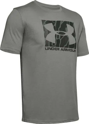 Under Armour Mens Camo Boxed Logo SS T-Shirt