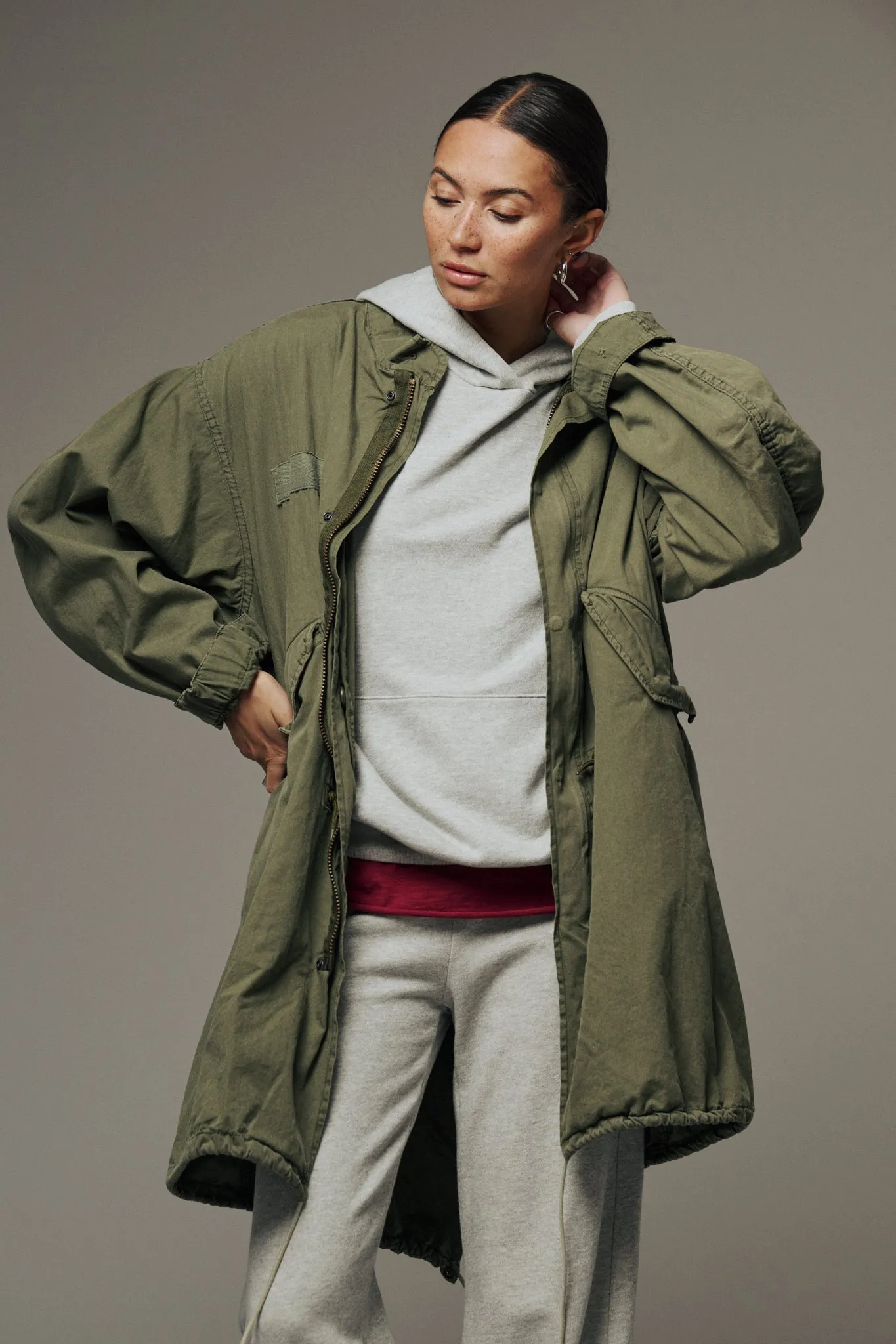 US MILITARY FISHTAIL PARKA / OLIVE