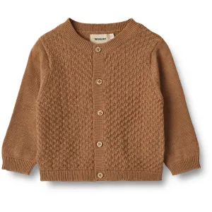 Wheat Caramel Knit Cardigan Siggi